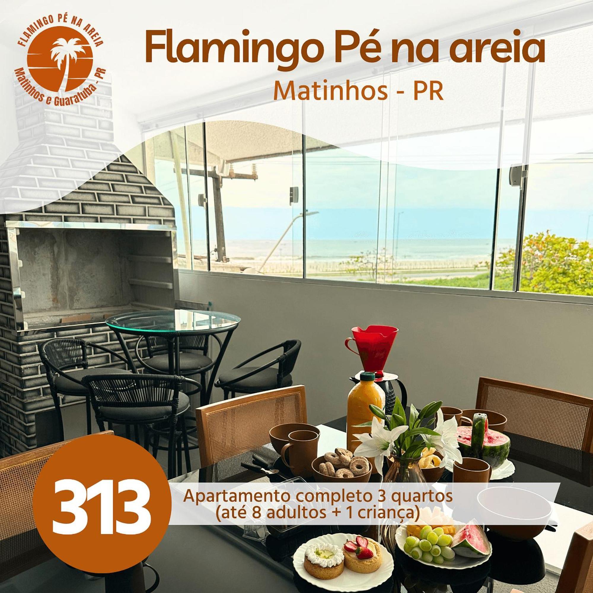 דירות מטיניוס Flamingo Pe Na Areia מראה חיצוני תמונה